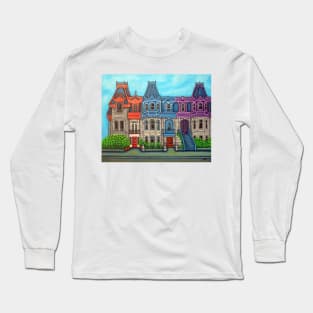 Colours of Plateau-Mont-Royal Long Sleeve T-Shirt